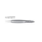 Miltex Forcep Suture Bonn Meister-Hand 2.75 .12mm Tp/Ty Pltfrm Strt 1x2Tth Micro SS Each - Integra Miltex - MH18-835