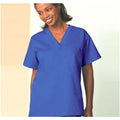 Fashion Seal Shirt Scrub 65% Polyester / 35% Cotton Fashion Blend Unisex Blubry Md Rvrsbl Each - 6767-M