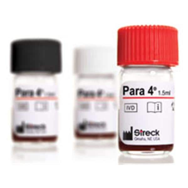 Streck Labs, Inc Para 4 Hematology Tri-Level Control 3x1.5mL Each - 215103