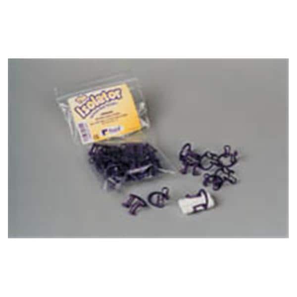 Pascal Co Inc Cotton Roll Holder Isolators Purple 10/Bx - 28-110