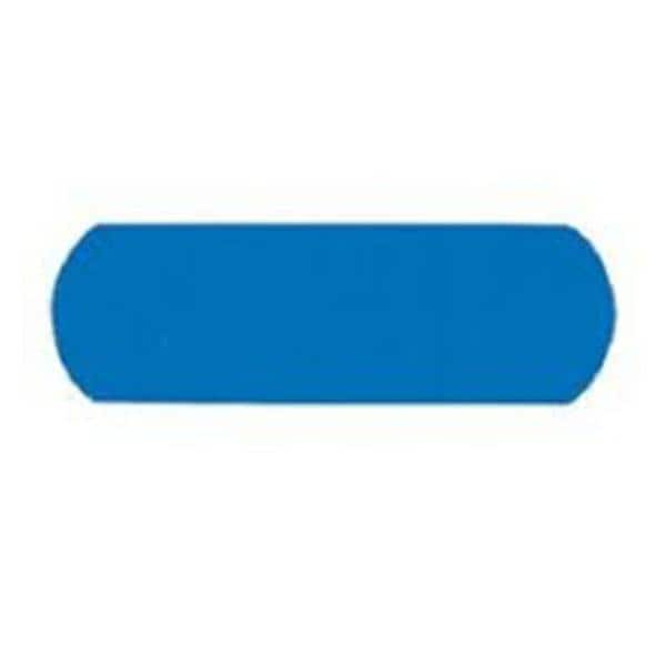 Medique Pharmaceuticals Bandage Strips Plastic 1x3" Blue Not Made With Natural Rubber Latex 100/Bx - 67133