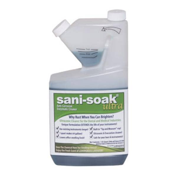 Enzyme Industries Inc Cleaner Ultrasonic Sani-Soak Ultra 946 mL Citrus 32oz/Bt - 5199