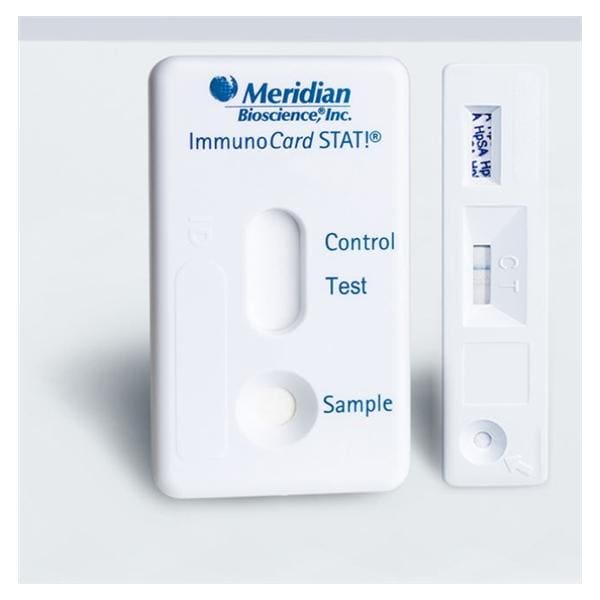 Meridian Diagnostics ImmunoCard STAT Rapid E. coli Test Mod Cmplx f/ Dtctng Shg Txn 1/2 30 Test Each - 751630