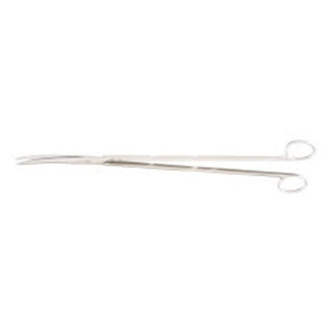 Miltex Scissors Metzenbaum 14-1/2" Curved Stainless Steel Each - Integra Miltex - 5-196