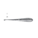 Miltex Curette Mastoid Spratt Meister-Hand 6-1/2" #4/0 Oval Cup Tip Stainless Steel Each - Integra Miltex - MH19-702