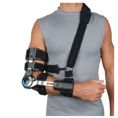 Ossur America Immobilizer Post-Op Innovator X Elbow Black Left Each - Royce Medical - W-823101