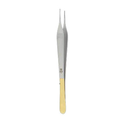 Miltex Forcep Dressing Adson 6" Cross Serrated Tungsten Carbide Each - Integra Miltex - 6-129TC