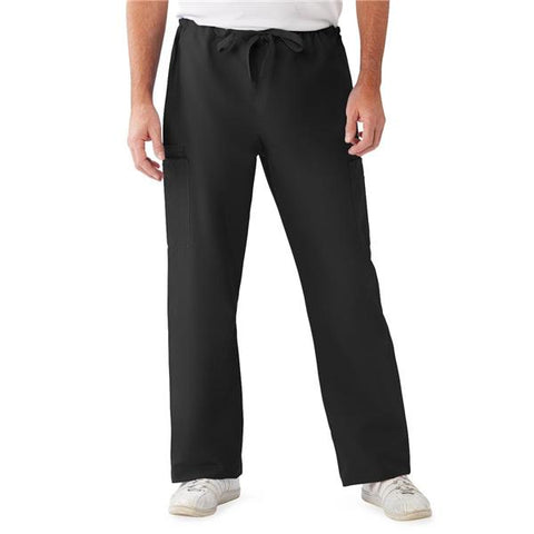 Medline Industries Inc Pant Scrub Unisex X-Large Black Each - 950DKWXL-CM