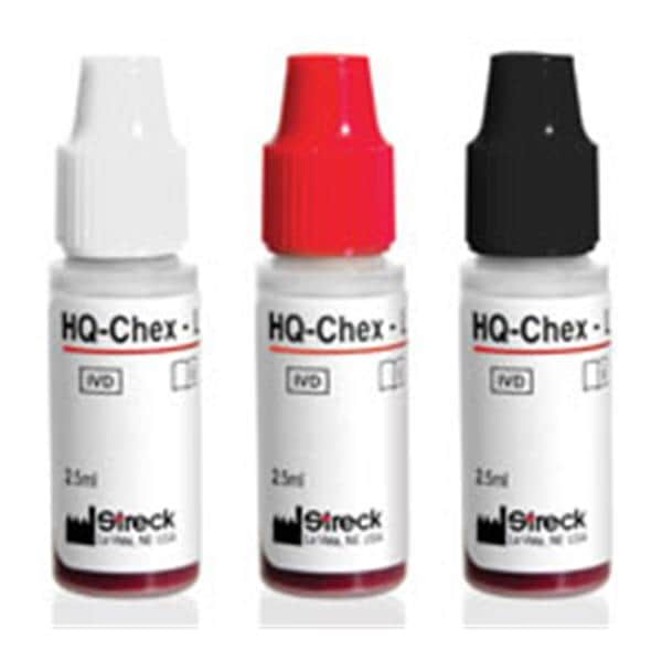 Streck Labs, Inc HQ-Chex Glucose/ Hemoglobin Level 1-3 Control 3x2.5mL Each - 232749