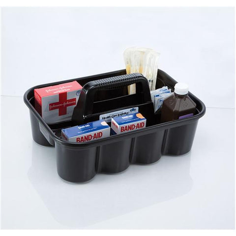 Health Care Logistics Caddy Carry 15x4-7/8x10-7/8" Black Each - 5228