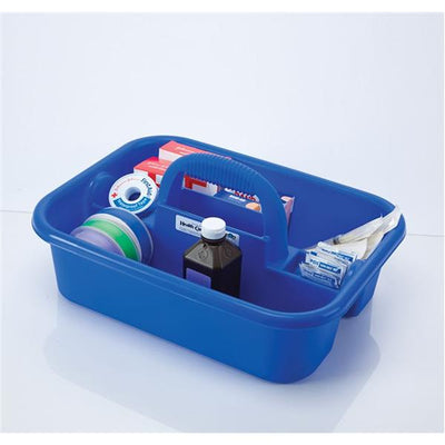 Health Care Logistics Caddy Carry 18-1/4x5-1/2x13-3/4" Blue Polymer Eachch - 5231