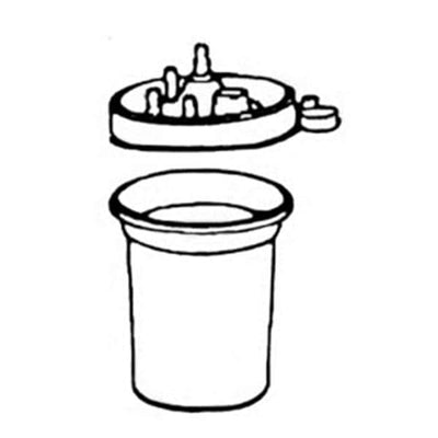 B&F Medical div Of: Bottle Suction Schuco 32oz Each - S1161R
