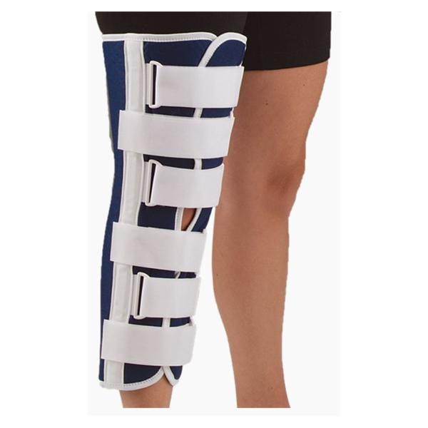 Deroyal Industries Inc Immobilizer Sized Adult Knee Canvas Blue Size 12" Small Each - 1010127