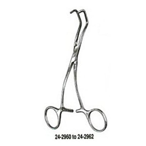 Miltex Clamp Vascular Debakey-Derra 7" Large Jaw Stainless Steel Each - Integra Miltex - 24-2962