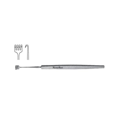 Miltex Retractor Knapp Meister-Hand 5-1/4" 4 Blunt Prong Stainless Steel Each - Integra Miltex - MH18-102