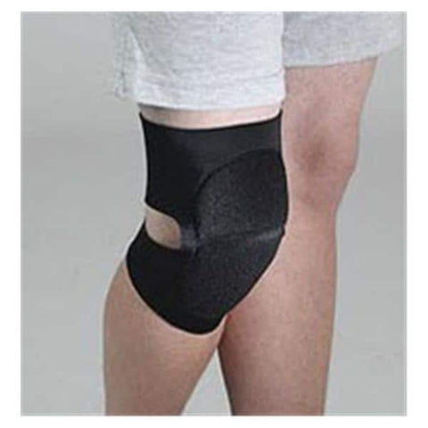 Patterson Med(Sammons Preston) Support Rolyan Pediatric Padded Knee Breath-O-Prene Black Size 13" Small Each - 55472302