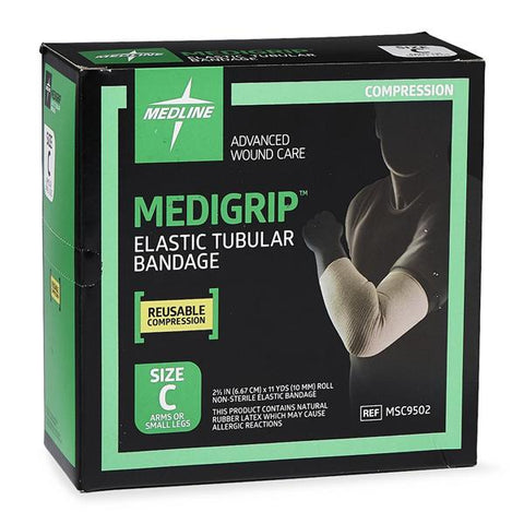 Medline Industries Inc Bandage Medigrip 2.63"x11yd Tubular Elastic Size C Each - MSC9502