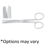Miltex Scissors Operating 5" Blunt/Blunt Curved Stainless Steel Each - Integra Miltex - 5-54