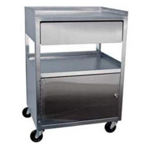 Ideal Medical Cart Cabinet 16x21x30" 3" Swivel Casters Each - MCC21D