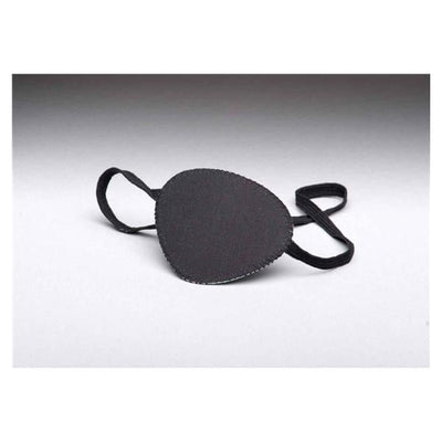 Dukal Corporation Patch Eye Black Elastic Band Universal Sateen Reusable 12/Bx - 4475