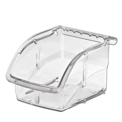 Akro Bin Shelf Insight 5-3/8x4-1/8x3-1/4" Ultra-Clear Polycarbonate 16/Package - Mils - 305A1