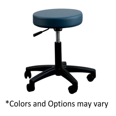 Oakworks, Inc Stool Exam Basic Coal Casters Backless 5 Leg Each - 46130