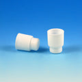 Globe Scientific Cap, Plug, 16mm, High Grip, White - GS-116132