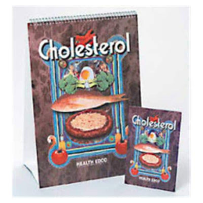 Nasco Healthcare, Inc Flip Chart Educational Cholesterol 12x17" Each - WA14578