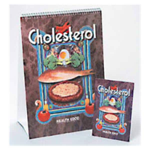 Nasco Healthcare, Inc Flip Chart Educational Cholesterol 12x17" Each - WA14578