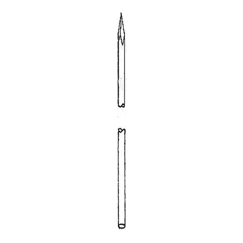 BR Surgical, LLC K-Wire Kirschner 1.6mmx4" Trocar Point Stainless Steel Each - BR33-40716