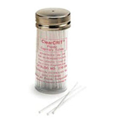 Separation Technology, Inc ClearCrit Heparinized Capillary Tube Plastic 5x200/Bx - 270-107