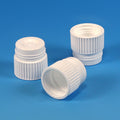 Globe Scientific Cap, Plug, 17mm, White - GS-116160