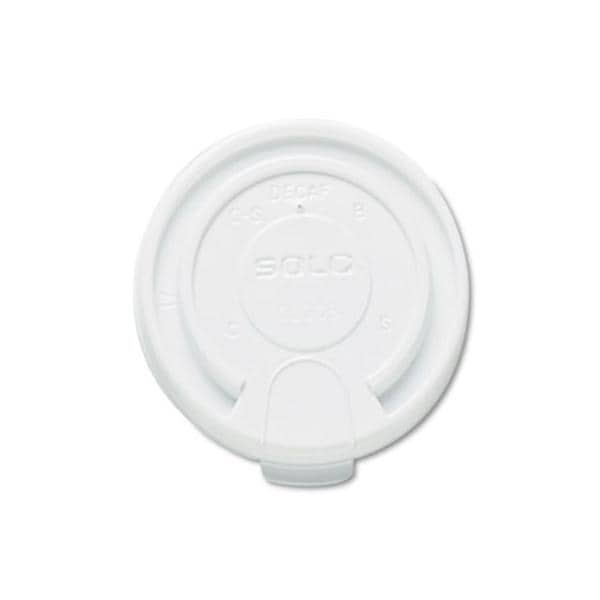 Solo Cup Company Lid Cup SOLO Plastic White 1000/Ca - SOLOCL316