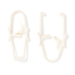 Medline Industries Inc Clamp Towel Teeth Serrated Plastic 100Pk/Ca - DYNJTC01