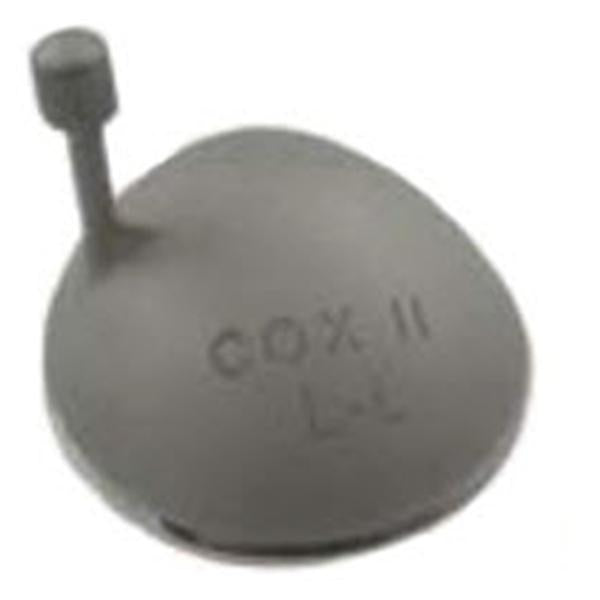 Oculo Shield Laser Cox IIH Medium Silver 25.5 mm x 23 mm Each - Plastik - PAT-21-264HL