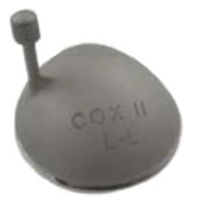 Oculo Shield Laser Cox IIH Medium Silver 25.5 mm x 23 mm Each - Plastik - PAT-21-264HL