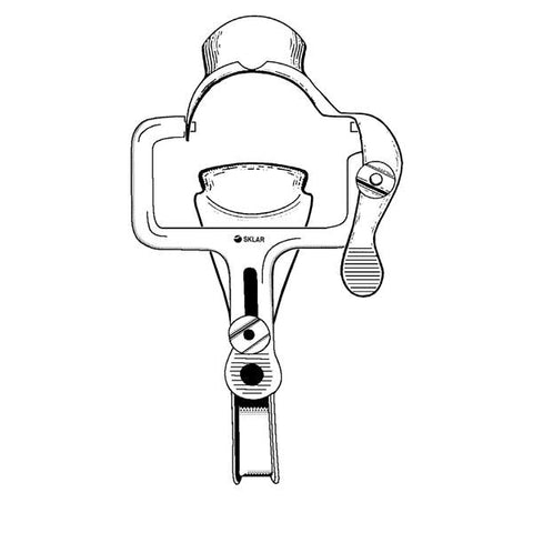 Sklar Instruments Speculum Vaginal Graves 4x1-1/4" Medium/OB View Stainless Steel Each - 90-3740