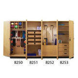 Hausmann Industries Cabinet Thera-Wall 2 Door 32x22x78" With Adjustable Shelves Eachch - 8251