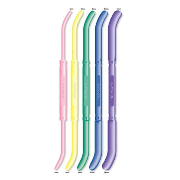 Gynex Corporation Dilator Uterine Hegar 27cm 7/8mm Soft Tip/Double Ended Single-Use Plastic 12/Bx - 4245