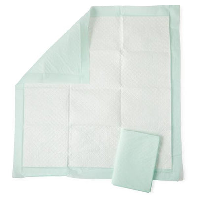 Medline Industries Inc Underpad Protection Plus Unisex Deluxe 36x36" Super Green 50/Ca - MSC282070LB