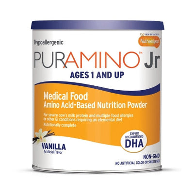 Mead Johnson Pediatric Oral Supplement PurAmino™ Jr Vanilla Flavor 14.1 oz. Can Powder