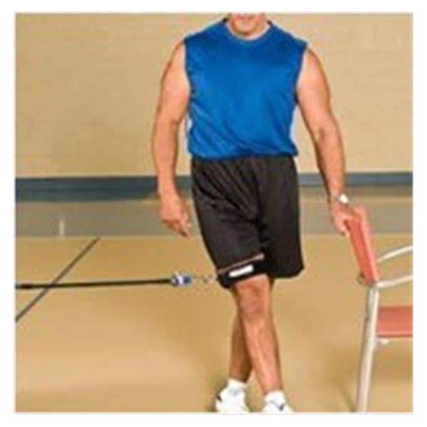 NZ Manufacturing Strap Cinch Medicordz Black Padded Velcro Closure/D-Ring Each - M310PL
