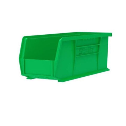 Akro Bin Storage AkroBins 14-3/4x5-1/2x5" Green Polymer With Label Holder 12/Case - Mils - 30234GREEN
