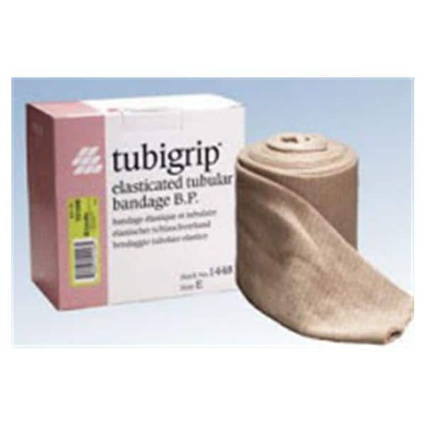 Patterson Med(Sammons Preston) Stockinette Compression Tubigrip II Ctn/Elstc 3"x11yd Tblr Nat Ltx NS Sz D 1/Rl - A4339