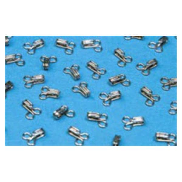 Patterson Med(Sammons Preston) Hooks Splinting Rolyan Finger Silver 0.25" 100/Pk - A4281