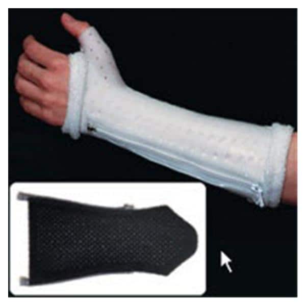 Patterson Med(Sammons Preston) Splint Aquaform Long Wrist Aquaplast White Size Small Each - A175001