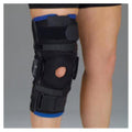 Deroyal Industries Inc Brace Wraparound Warrior Short Knee Tri-Tex Black Size 3X-Large Universal Each - 14581010