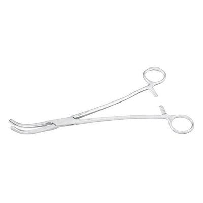 Miltex Forcep Z-Type 9-3/4" Curved/Flared Shank Stainless Steel Each - Integra Miltex - 30-1906