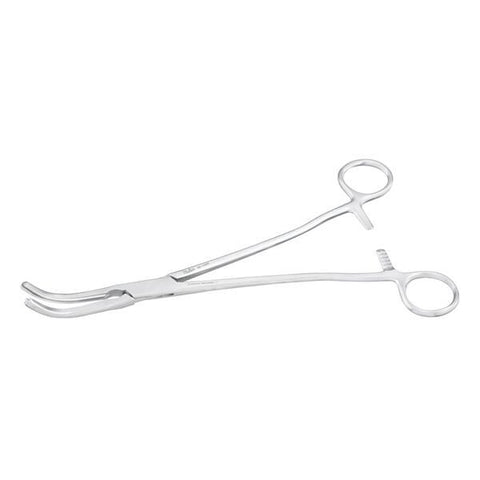 Miltex Forcep Z-Type 9-3/4" Curved/Flared Shank Stainless Steel Each - Integra Miltex - 30-1906
