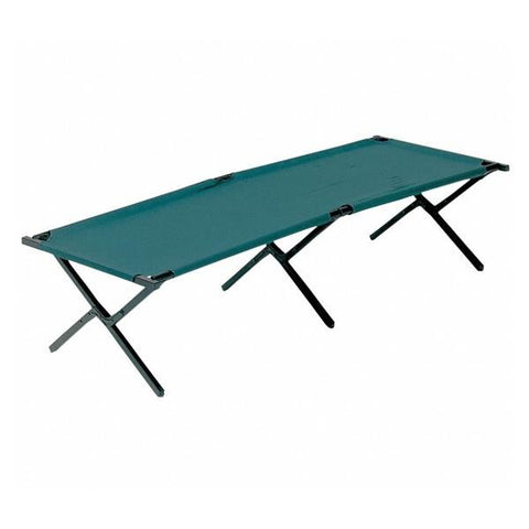 Grainger Cot Folding 16x26x75" Black For Each Each - 8ATK4